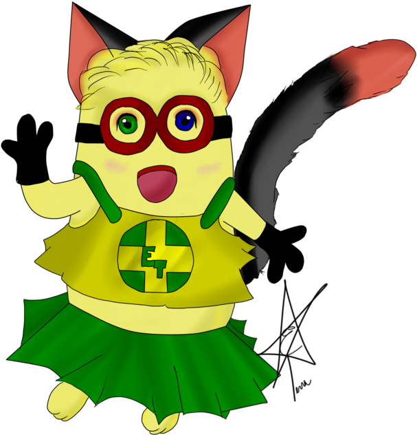 The Empress' Neko Minion By Empressterra - Despicable Me 2 (1024x704)