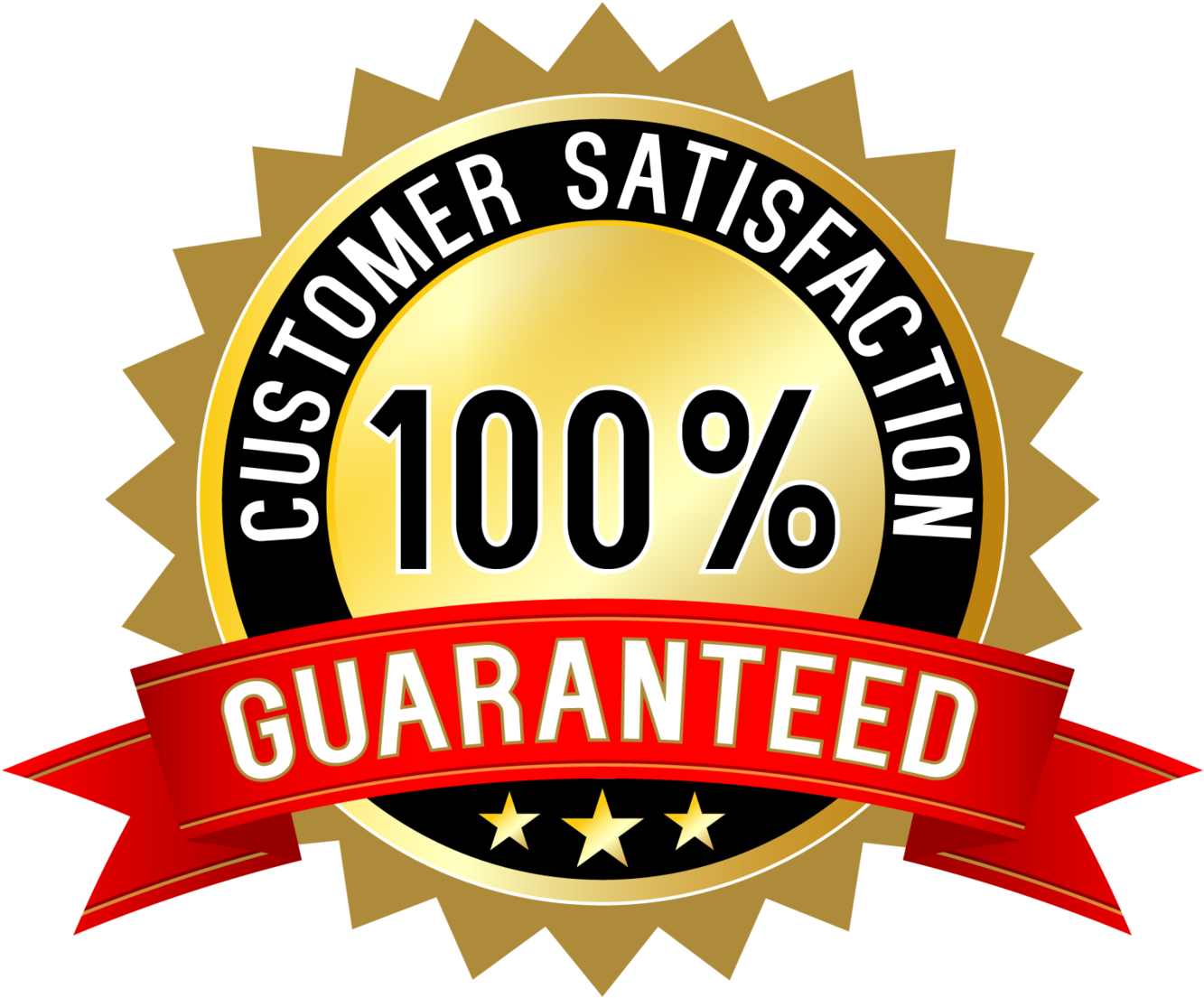 100 Customer Satisfaction Guaranteed (3000x3000)
