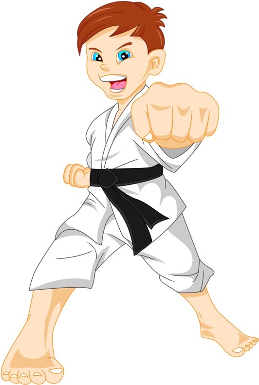 Karate Cartoon Stock Photography Stock Illustration - Karate Kid Icon (536x800)