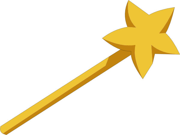 Baguette Magique (fr) - Baguette Magique Png (600x453)