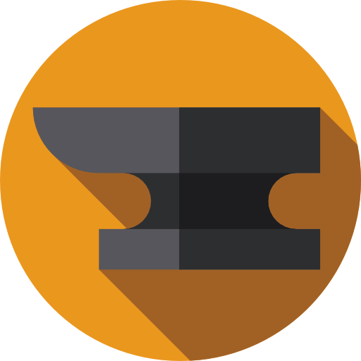 Anvil Free Icon - Circle (512x512)