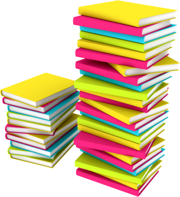 Stack Of School Books Png Psd Detail - Books Images Hd Png (364x400)