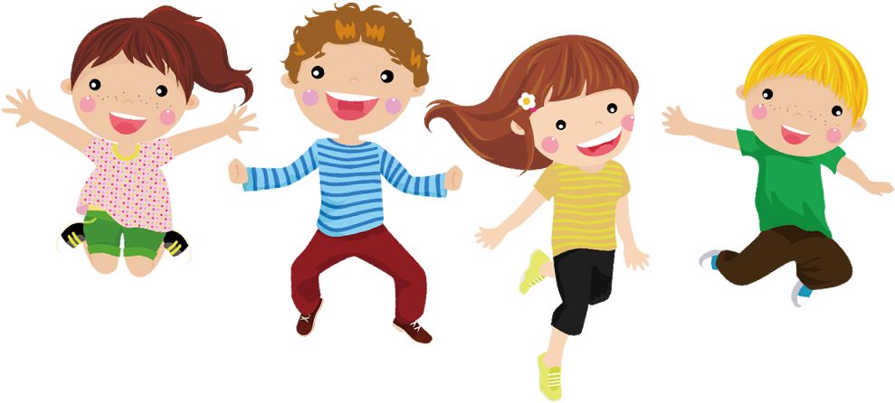 Child Cartoon Illustration - Kids Jump Cartoon (1118x776)