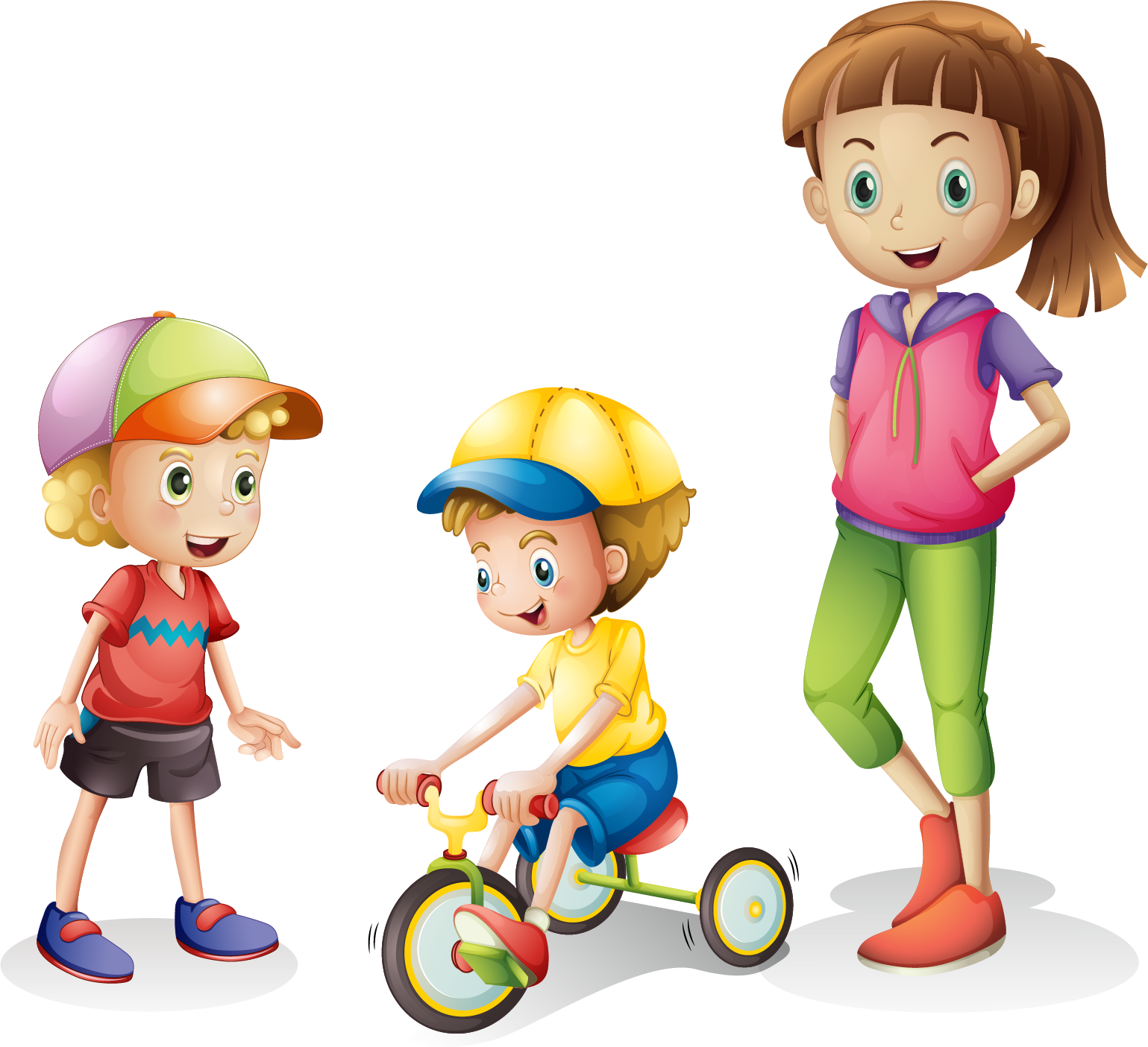 Child Bicycle Cycling Illustration - Child (1539x1405)