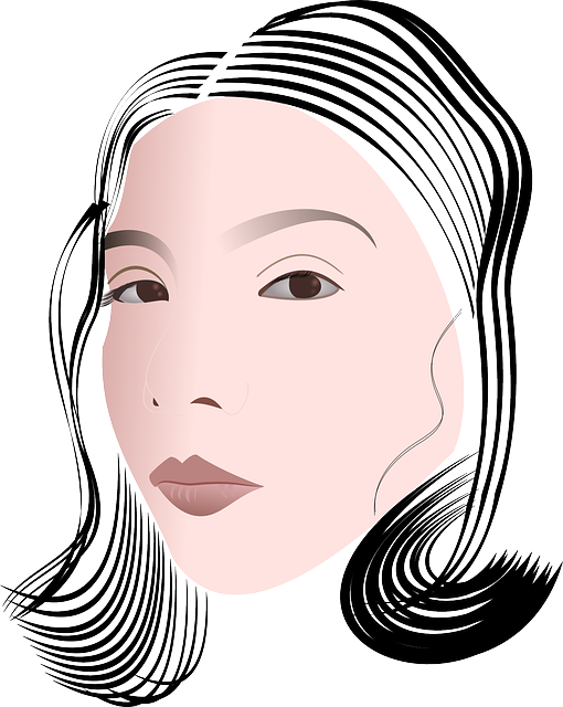 Fashion Face, Portrait, Woman, European, Lips, Fashion - Clip Art (510x640)