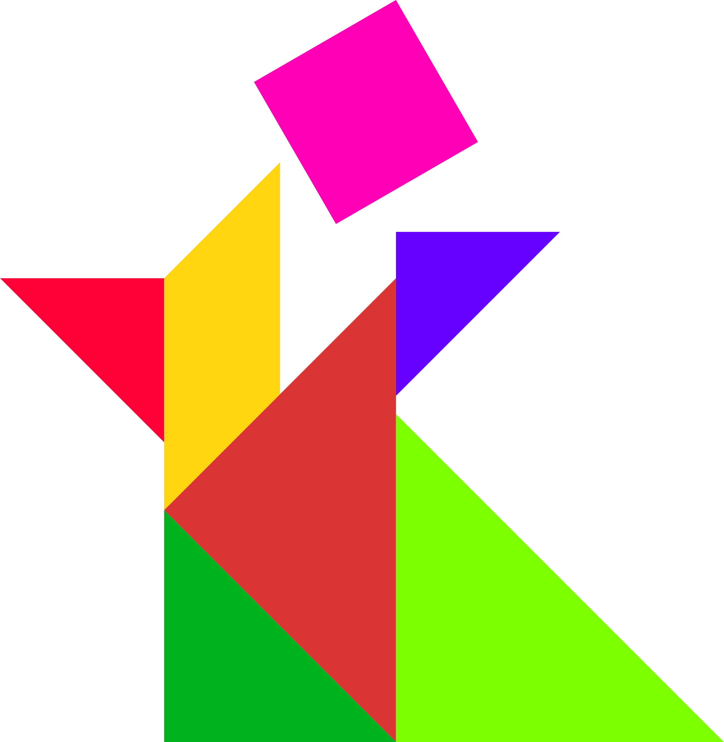 Clipart Tangram - Tangram (2342x2400)