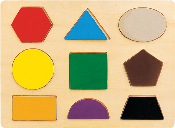 9-shape Chunky Puzzle - Circle (600x600)