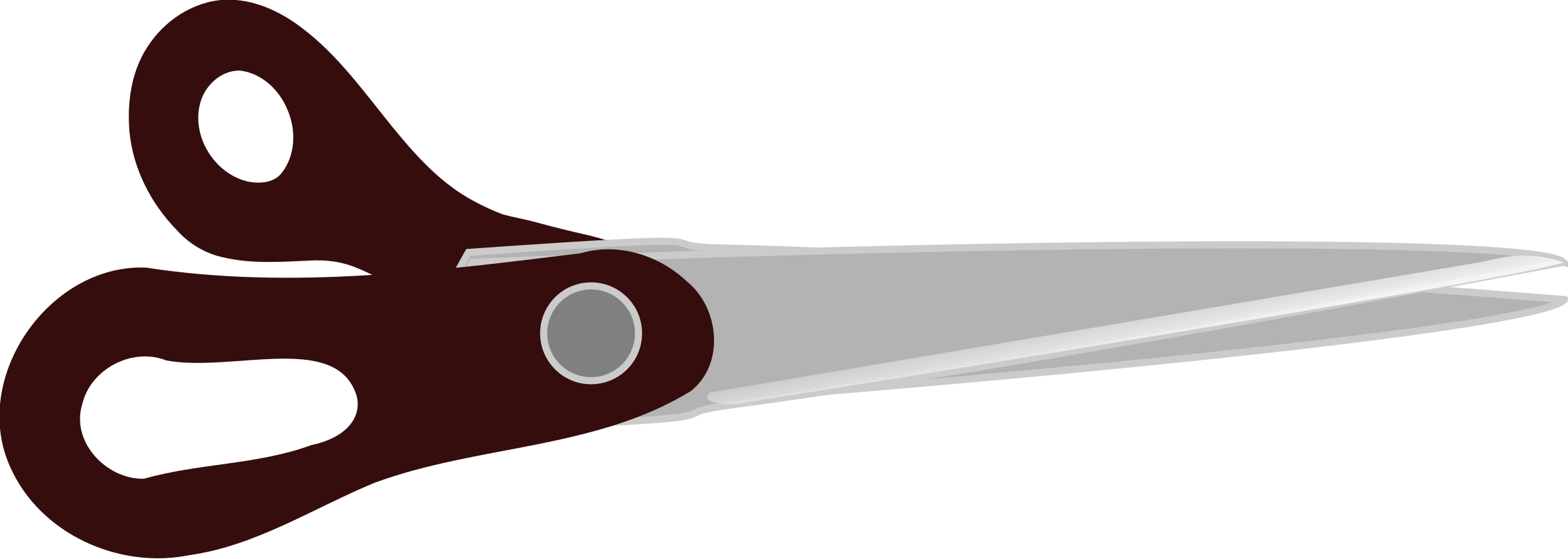 Scissors By Tonnnon - Vector Graphics (2400x856)