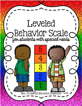 Leveled Behavior Scale For Students With Special Needs - Special Needs (386x386)