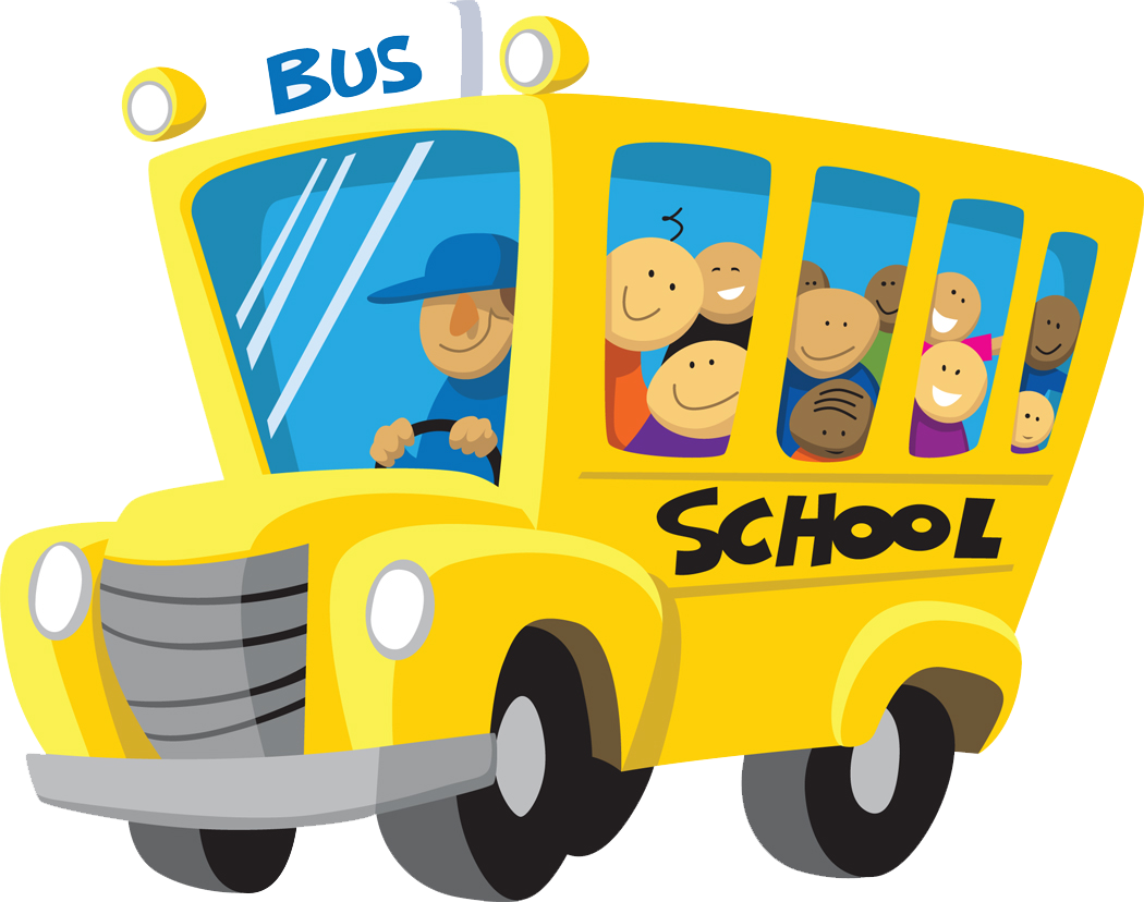 School Bus - " - School Bus Clipart Png (1050x828)