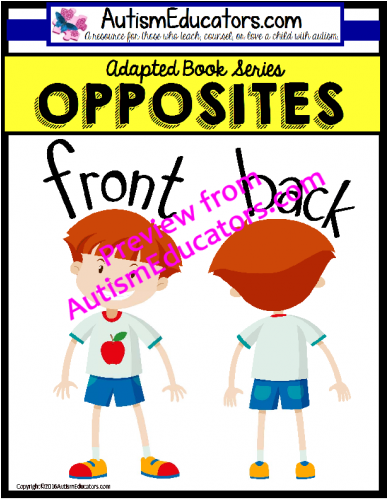 Back Front Clipart Opposite (500x500)