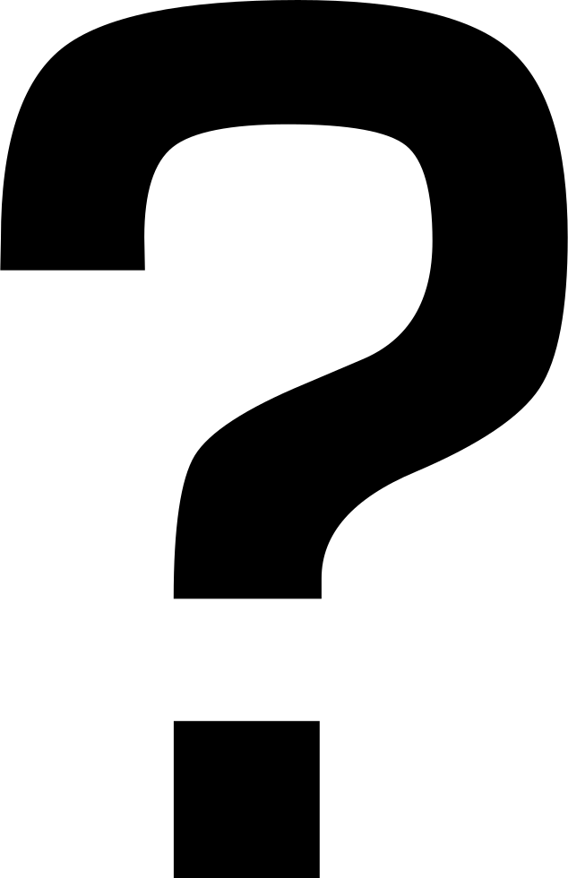 Question Mark Sign Comments - Hospital (634x980)