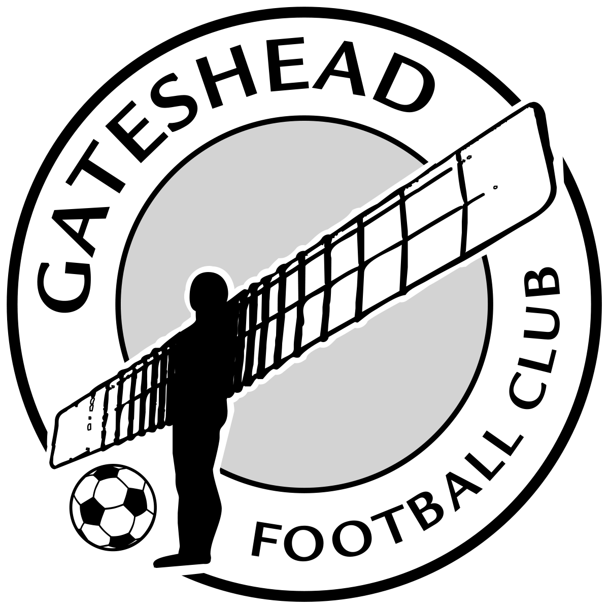 The Crowd Was Over 1,400 People - Gateshead Fc Logo (1200x1200)