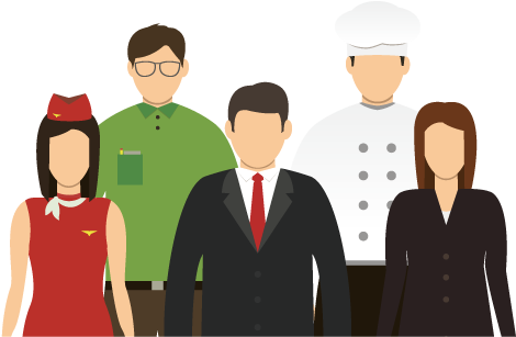 Exhibitors From 20 Industries Including Banking & Finance, - Career Fair Icon (473x342)