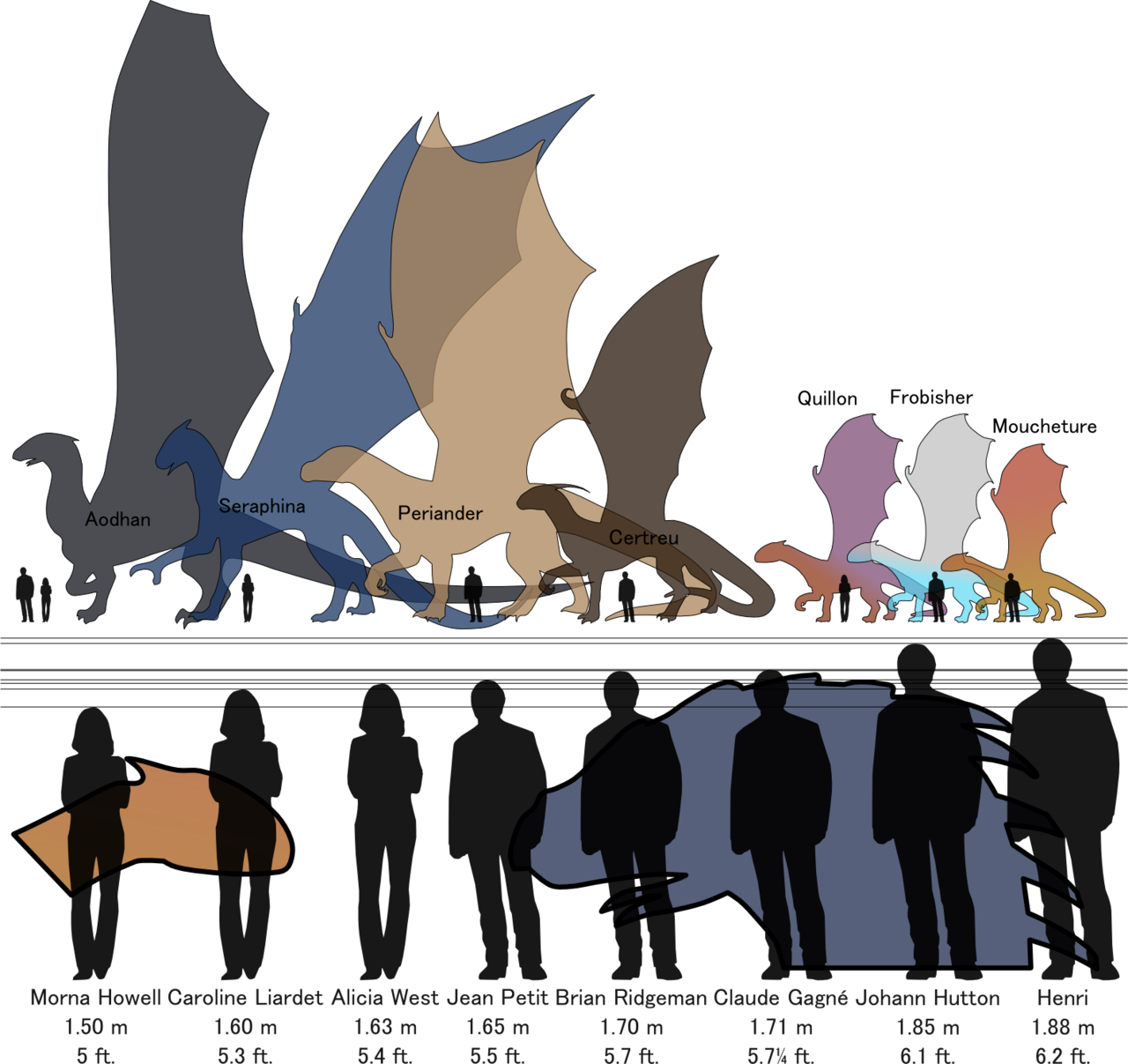 D D Dragon Size - His Majesty's Dragon Temeraire (1280x1207)