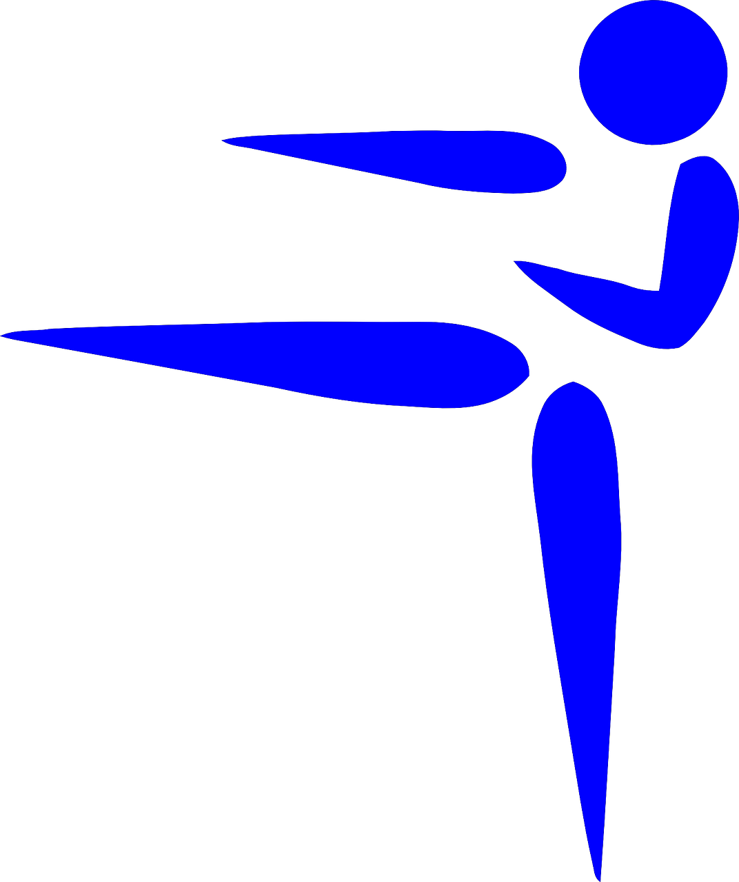 Sport Icon Stickman Stick Figure Png Image - Self Defense Stick Figure (1072x1280)