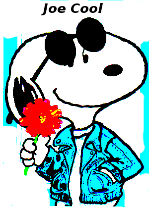 Joe Cool By Bradsnoopy97 - Snoopy (300x418)