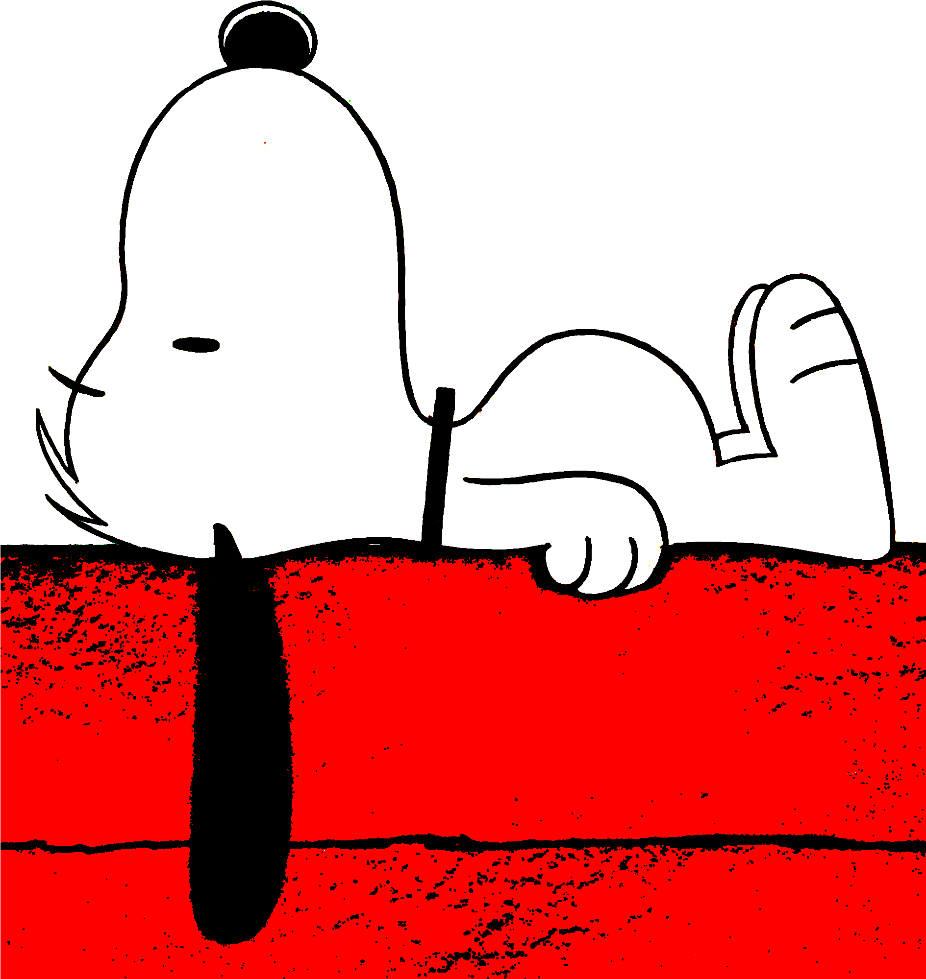 Casinha Snoopy Png (1888x2040)