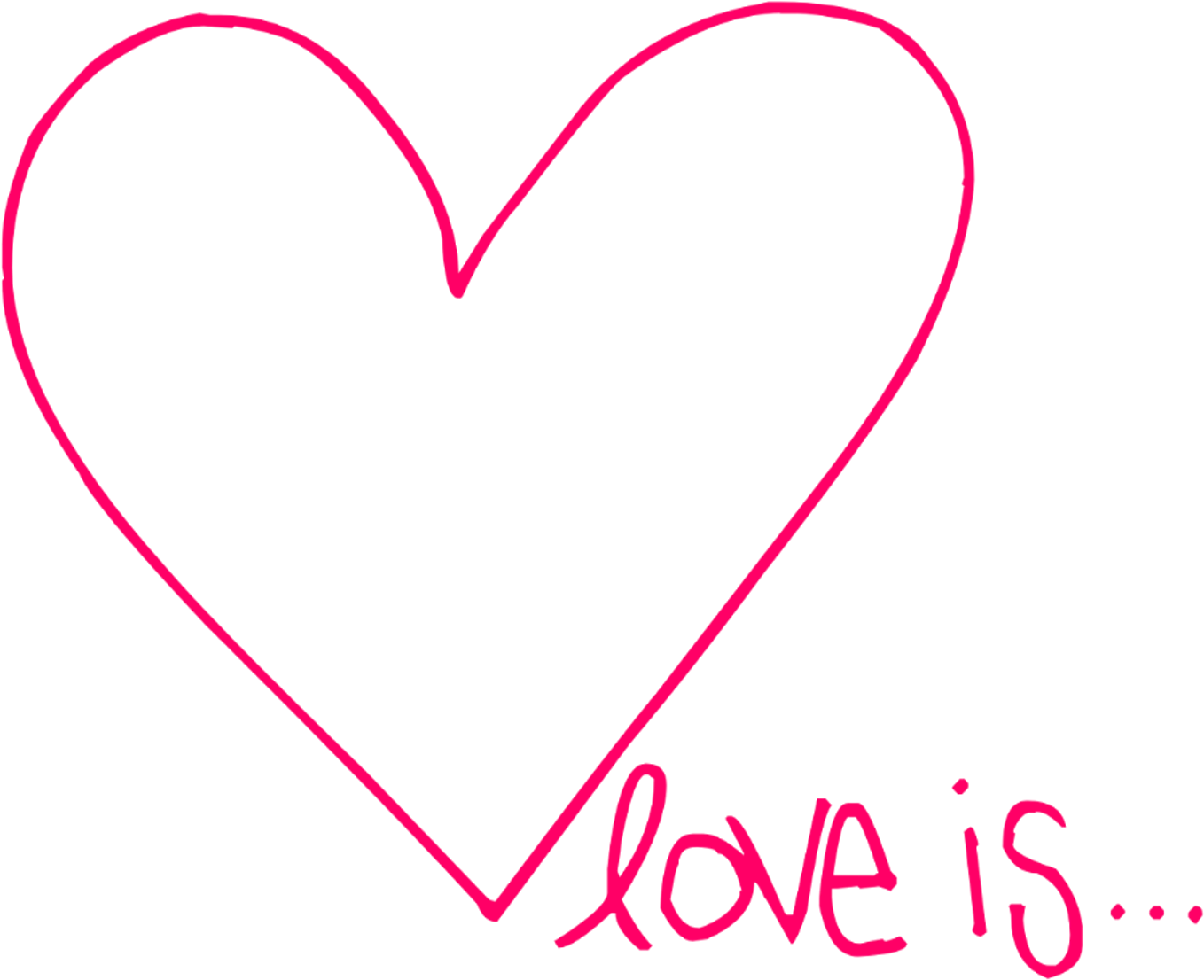 Love Is Clipart - Liebe Ist Zahl Skaten, Mädchen-skater U. Herz Karte (1600x1403)