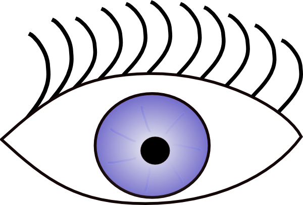 Eye Clipart Eye Vision - Eye Clip Art (600x407)