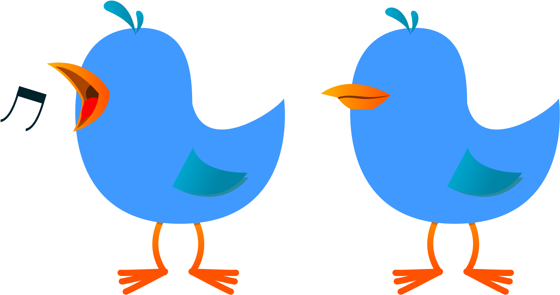» Clip Art » Twitter Bird Tweet Tweet 5 Clipartist - Tweet Clipart (1969x1067)