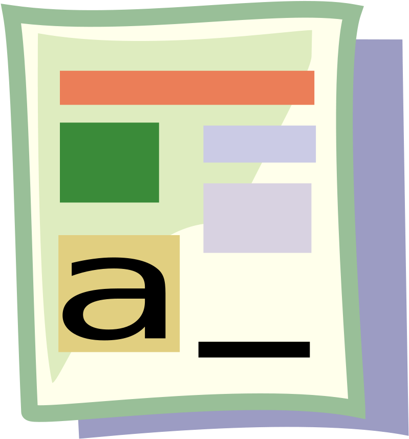 This Free Clip Arts Design Of Word Processing - Word Processing Clipart (2128x2283)