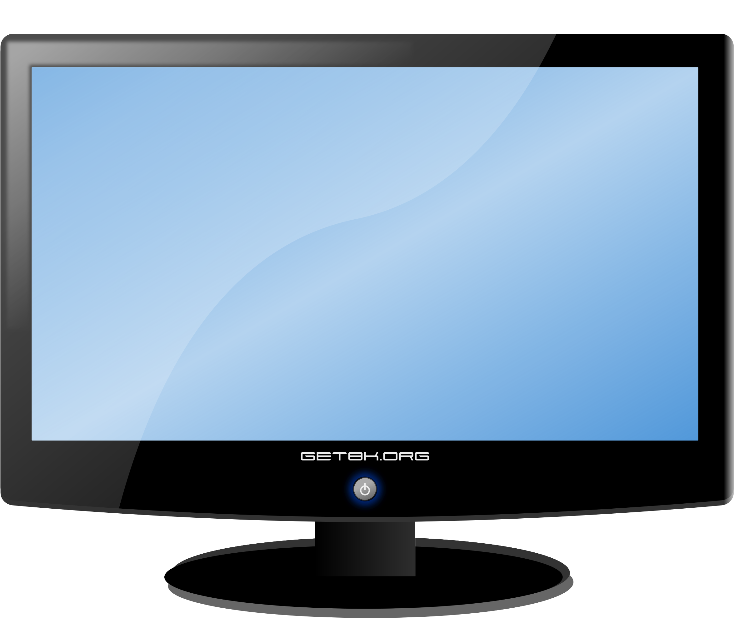 Clipart - Monitor Clipart (2400x2027)