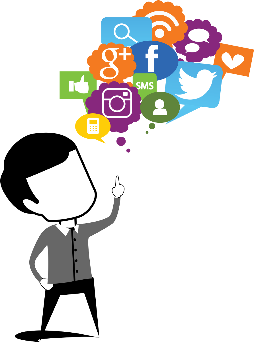 Why Social Media Is Important For Your Business - Social Media Marketing Clip Art (1284x1200)