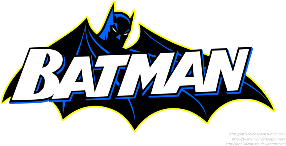 Word Clipart Batman - Batman Clipart (1024x560)