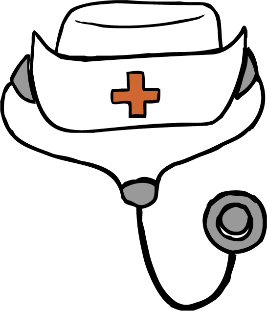 N - Draw A Nurse Hat (546x634)