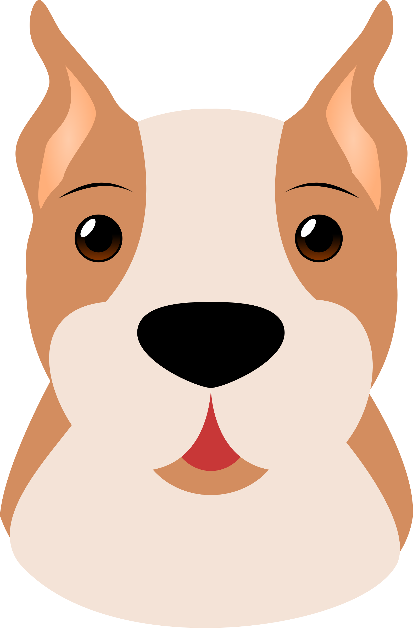 Free Stock Photo Of Boxer Dog Face Vector Clipart - Dog Face Clipart (3944x5997)