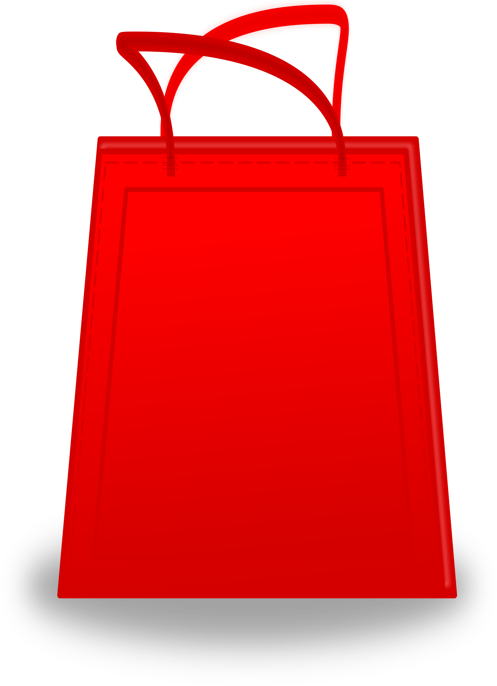Clipart Shopping Bag - كيس التسوق (1755x2400)