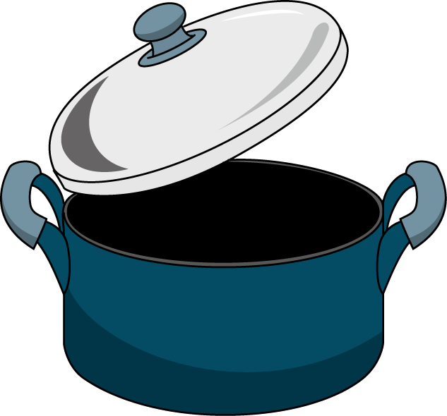 Stock Pot Cookware And Bakeware Free Content Clip Art - Pot Clip Art (633x590)