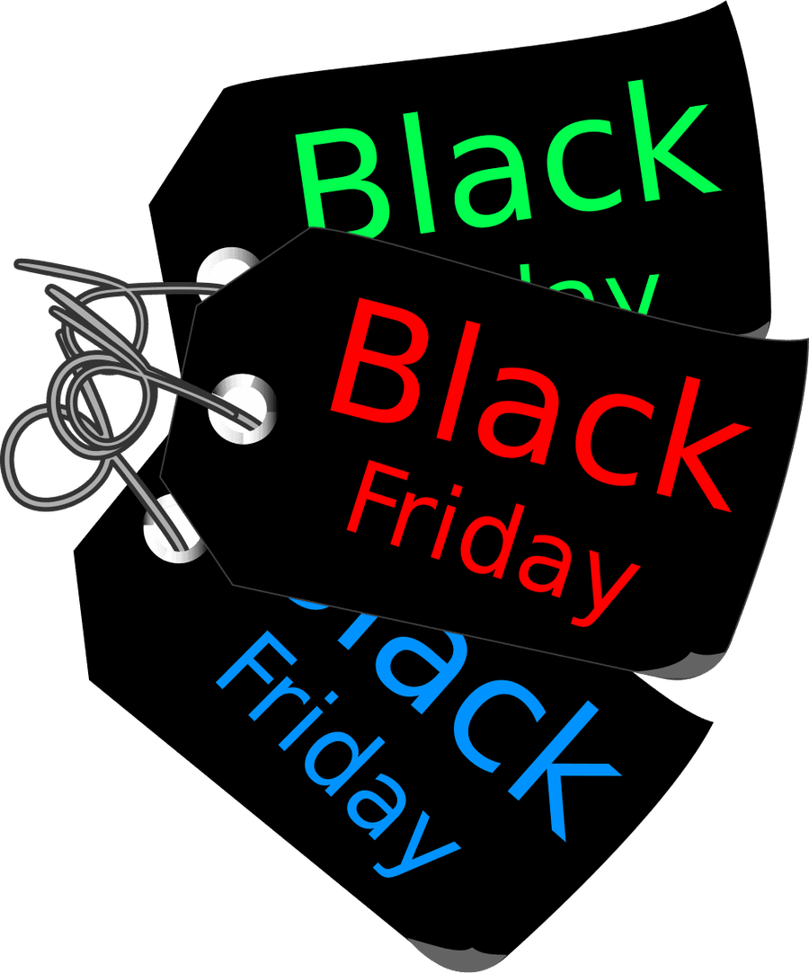 Friday Cliparts - Black Friday Clip Art (900x1083)