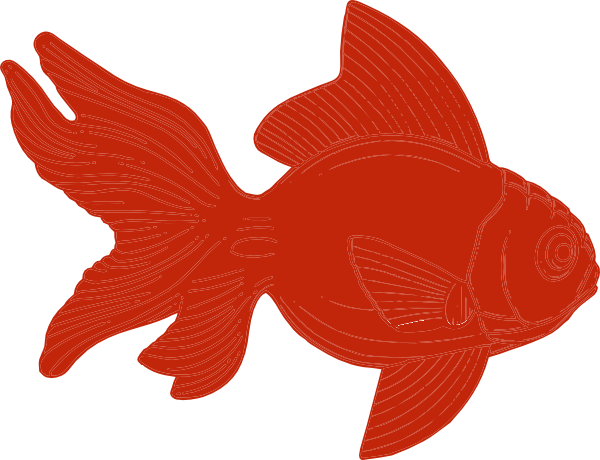 Orange Fish Clipart Clip Art At Clker - Clip Art (600x460)