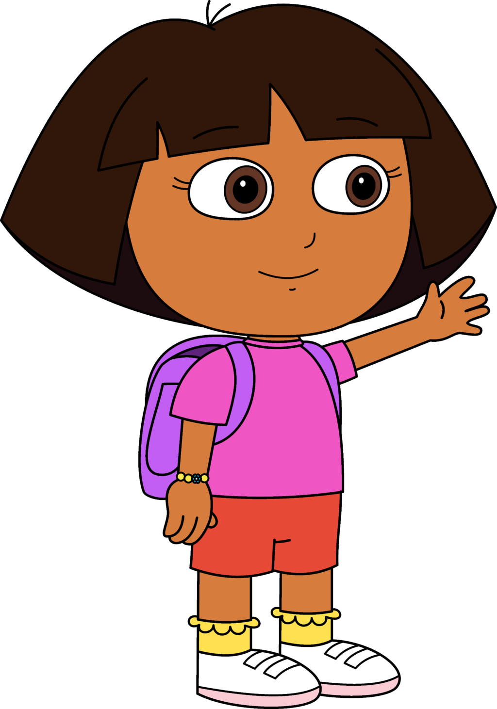 Top 57 Dora Clip Art - Dora The Explorer Draw (1024x1462)