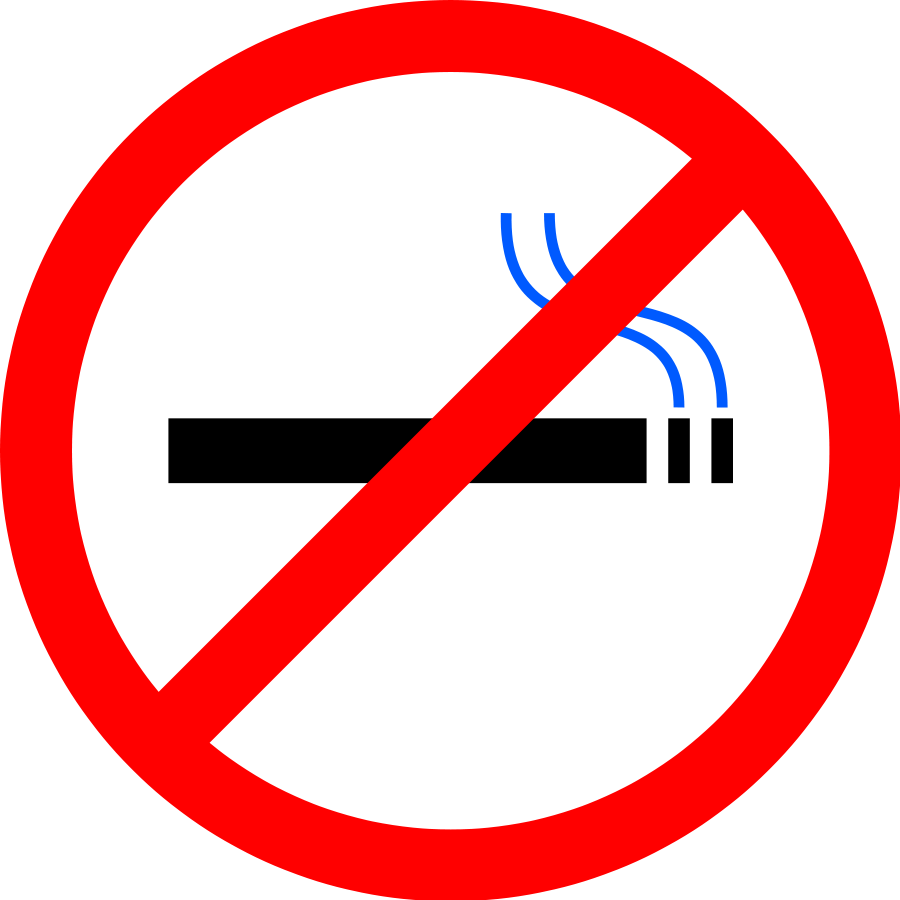 No Smoking Clipart Vector Clip Art Online Royalty Free - Angel Tube Station (958x958)