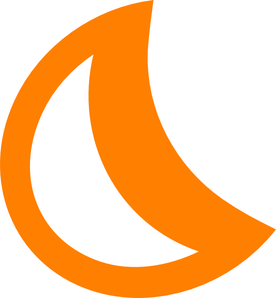 Medialuna Clip Art - Vector De Media Luna (552x597)