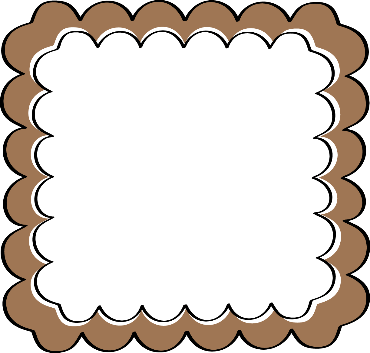 Brown Border Clipart - Paparazzi Mystery Grab Bag (1222x1168)