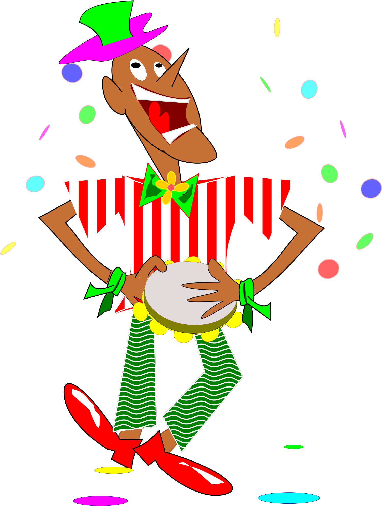 Sambista Clipart - Clipart Samba (1697x2400)