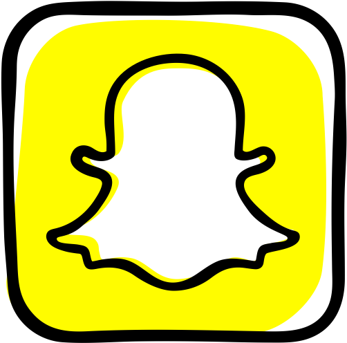 Camera, Media, Ghost, Social Media, Social, Communication, - Snap Png (512x499)