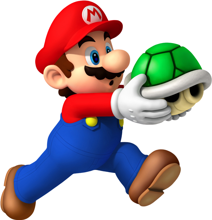 Mario Clip Art - Super Mario Bros Wii Png (725x751)