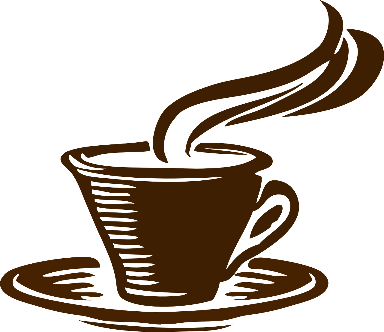 How To Brew A Coffee - Coffee Cup Vector Png (1280x1108)