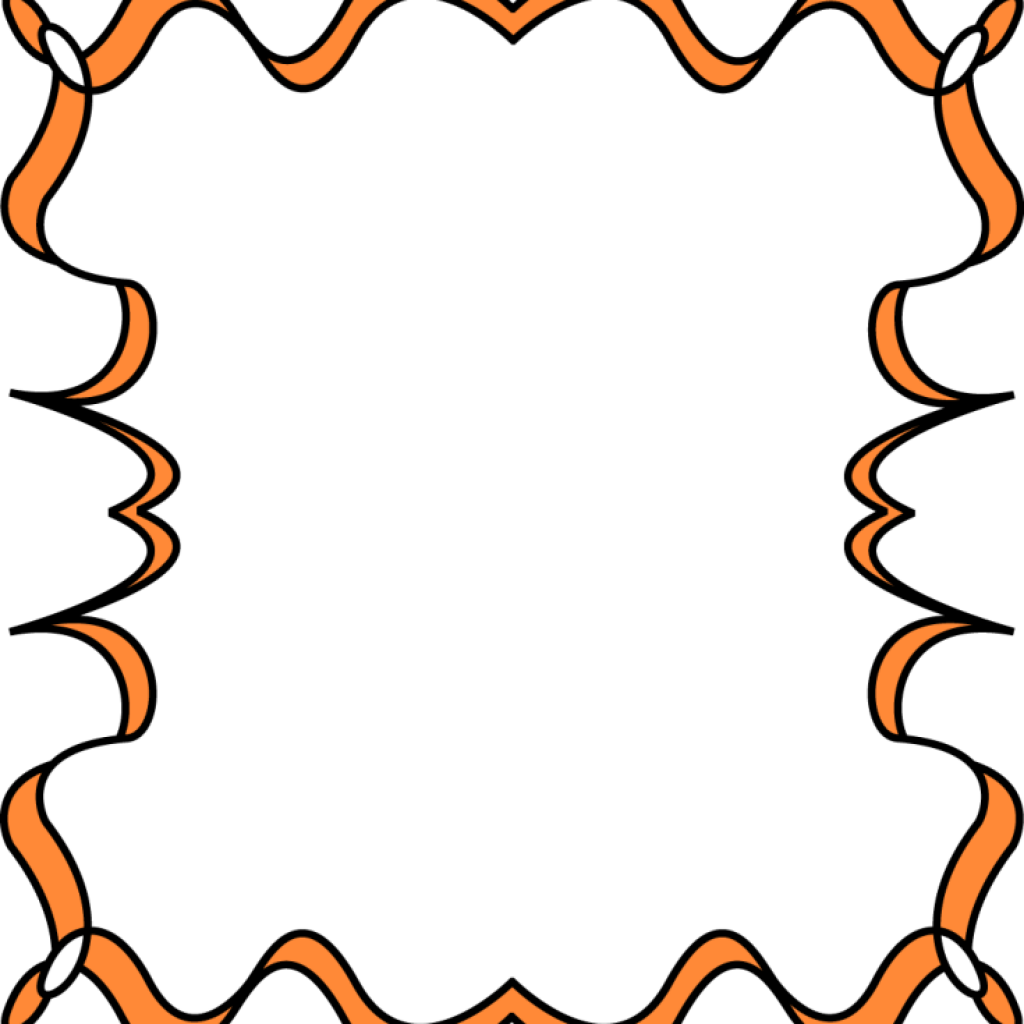 Football Border Clipart Free Football Border Clipart - Halloween Border Clip Art Png (1024x1024)