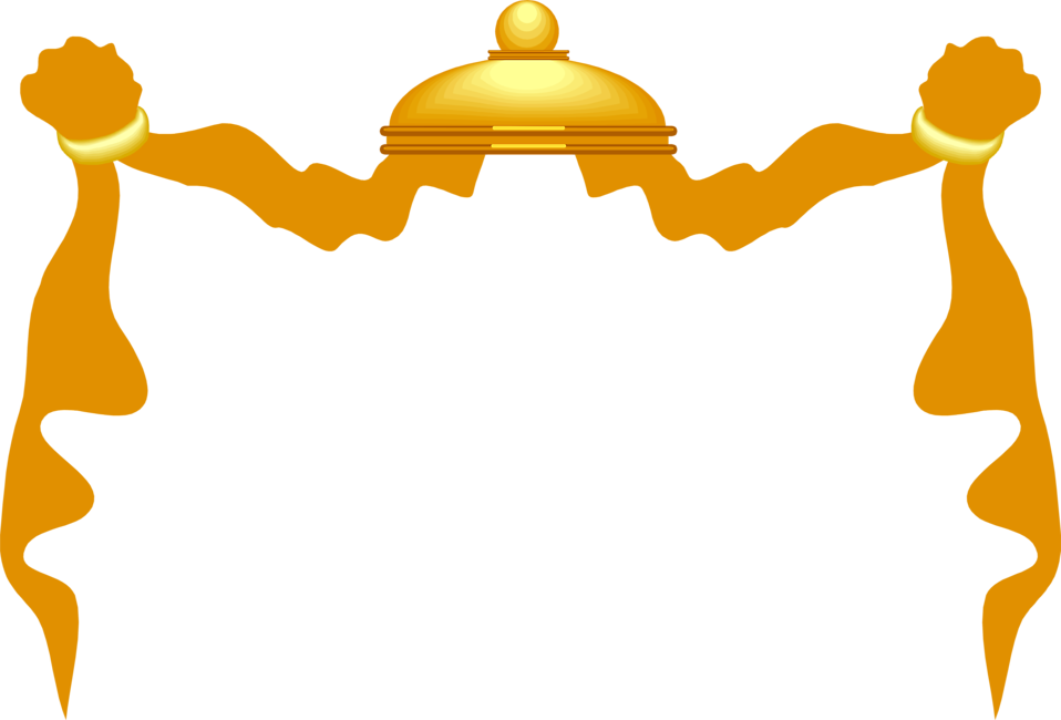 Christmas Border Clipart Gold - Golden Frame Hd Png (958x650)