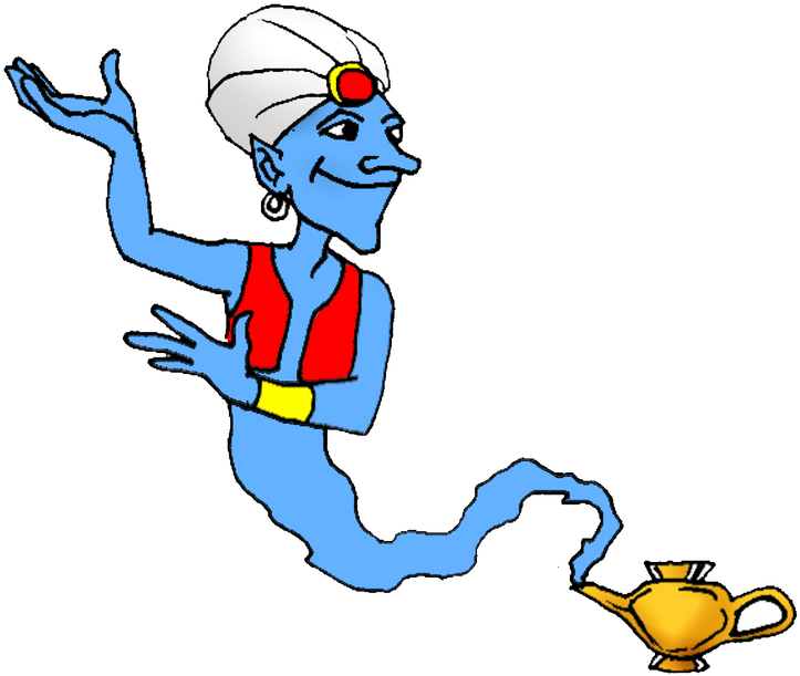 Genie One Thousand And One Nights Jinn Clip Art - Genie One Thousand And One Nights Jinn Clip Art (933x800)