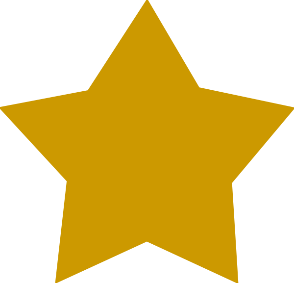Gold Star Clip Art - Slot Machine Star (600x577)