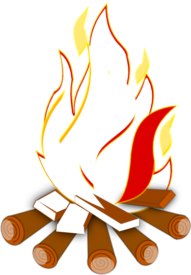 Bonfire Clipart Free - Bonfire Clipart Gif (426x591)