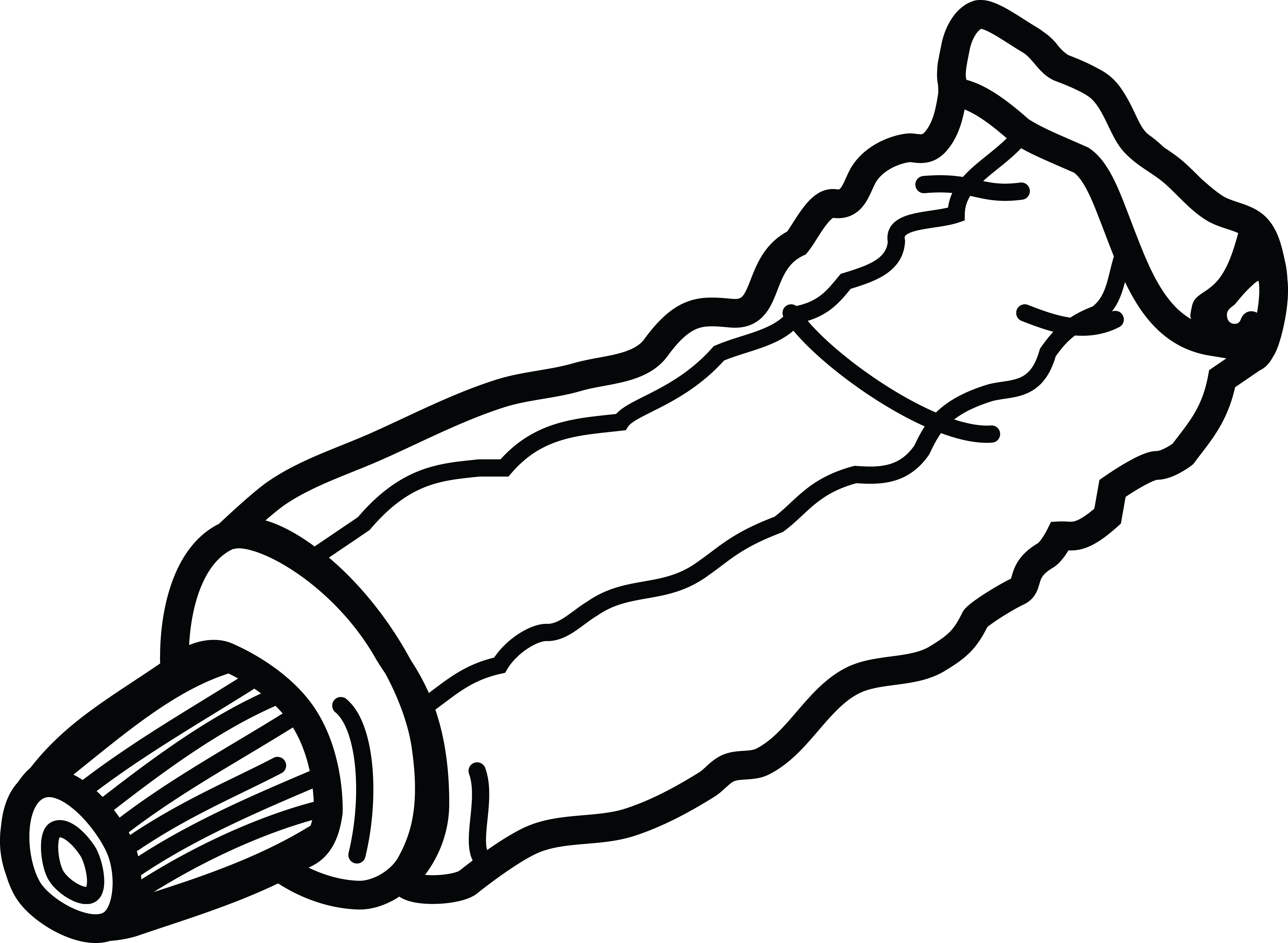 Free Clipart Of A Tube Container Of Toothpaste - Tooth Paste Clip Art (4000x2928)