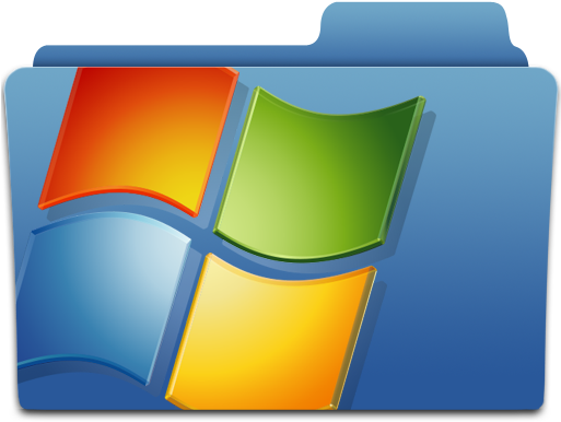 Ms Windows Clipart Windows Xp - Windows To Mac Folder (512x512)